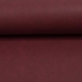 Preview: 50x70 cm Zuschnitt Kunstleder Mora Meliert Bordeaux meliert by Swafing